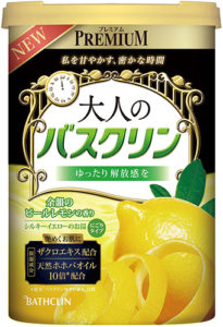 大人のバスクリン 余韻のピールレモンの香り（600g）